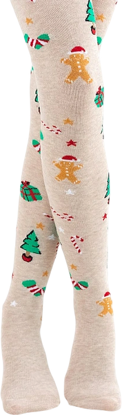 Изображение товара Колготки детские Mark Formelle 700K-2635 (р.104-110, бежевый меланж)