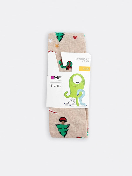 Изображение товара Колготки детские Mark Formelle 700K-2635 (р.104-110, бежевый меланж)