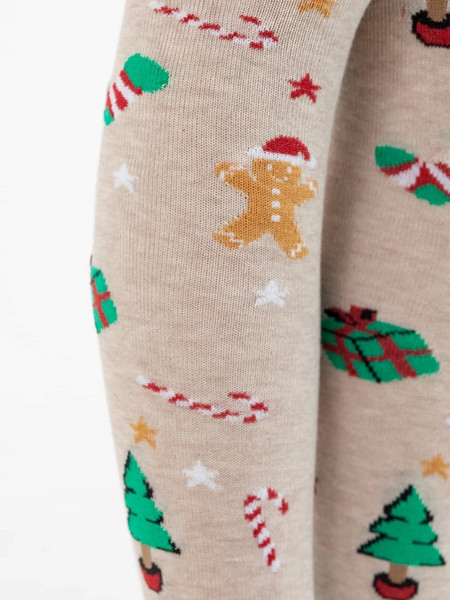 Изображение товара Колготки детские Mark Formelle 700K-2635 (р.104-110, бежевый меланж)