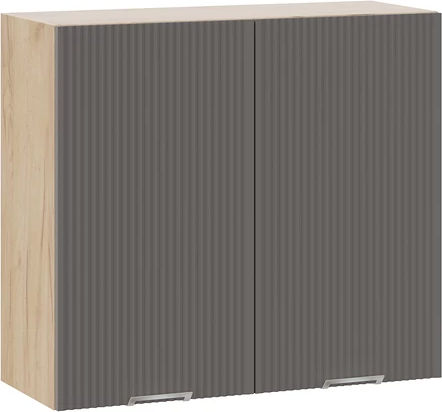 Изображение товара Шкаф навесной для кухни ТриЯ Кимберли 1ВВ8 с двумя дверьми (дуб крафт золотой/муссон)