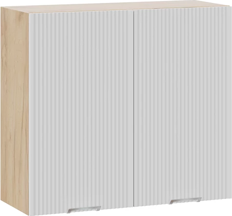 Изображение товара Шкаф навесной для кухни ТриЯ Кимберли 1ВВ8 с двумя дверьми (дуб крафт золотой/сноу)