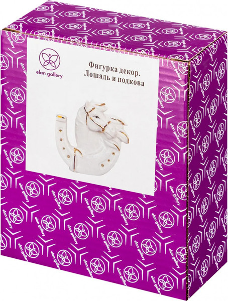 Изображение товара Статуэтка Elan Gallery Лошадь и подкова / 330942