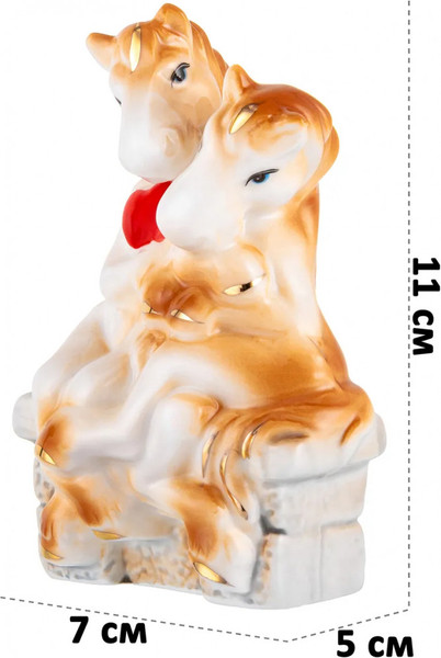 Изображение товара Статуэтка Elan Gallery Лошади-влюбленная пара / 330956