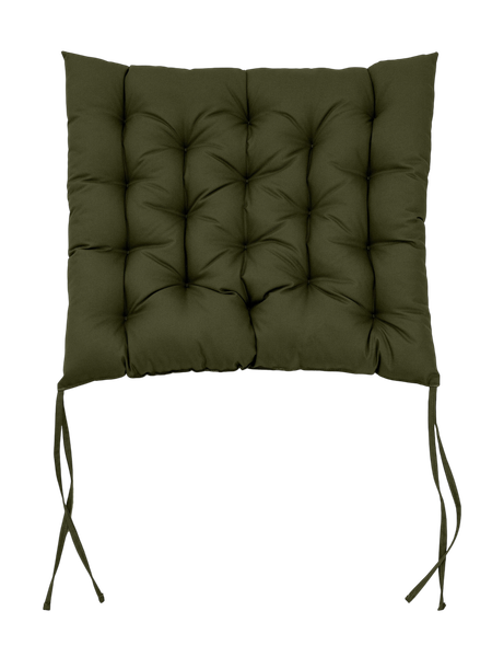 Изображение товара Подушка для садовой мебели BIO-LINE Оксфорд с завязками с 2 сторон 52x60 / PO (хаки)