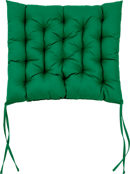 Изображение товара Подушка для садовой мебели BIO-LINE Оксфорд с завязками с 2 сторон 52x60 / PO (зеленый)