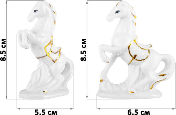Изображение товара Набор статуэток Elan Gallery Лошади / 330949