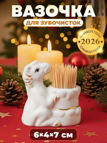 Изображение товара Держатель для зубочисток Elan Gallery Лошадь / 330962