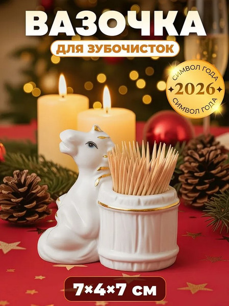 Изображение товара Держатель для зубочисток Elan Gallery Лошадь / 330963