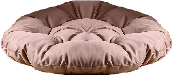 Изображение товара Подушка для садовой мебели BIO-LINE Оксфорд круглая 60x60 / PO60x60 (бежевый)