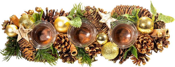 Изображение товара Подсвечник Elan Gallery Новогодний лес / 450184