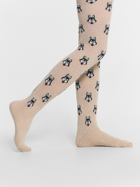 Изображение товара Колготки детские Mark Formelle 700K-3216 (р.150-152, бежевый меланж)