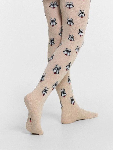 Изображение товара Колготки детские Mark Formelle 700K-3216 (р.150-152, бежевый меланж)