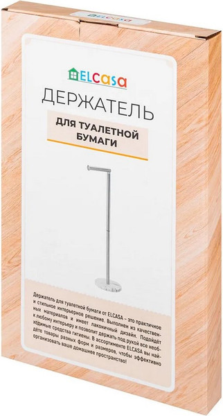Изображение товара Стойка для туалетной бумаги El Casa 240625 (белый)