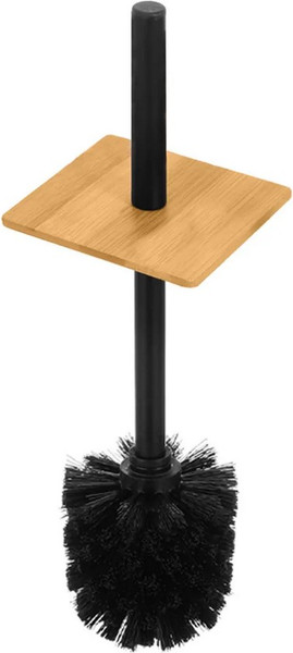 Изображение товара Стойка для туалетной бумаги с ершиком El Casa 240627 (черный)