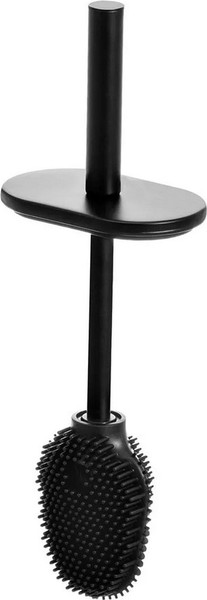 Изображение товара Стойка для туалетной бумаги с ершиком El Casa 240660 (черный)