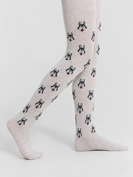 Изображение товара Колготки детские Mark Formelle 700K-3216 (р.150-152, светло-серый меланж)