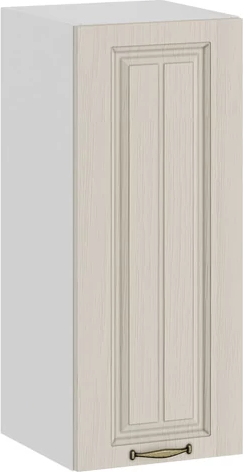 Изображение товара Шкаф навесной для кухни ТриЯ Лина 1ВВ3 с одной дверью (белый/крем)