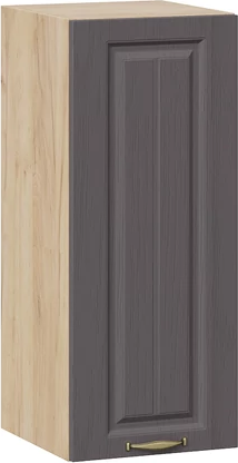 Изображение товара Шкаф навесной для кухни ТриЯ Лина 1ВВ3 с одной дверью (дуб крафт золотой/графит)