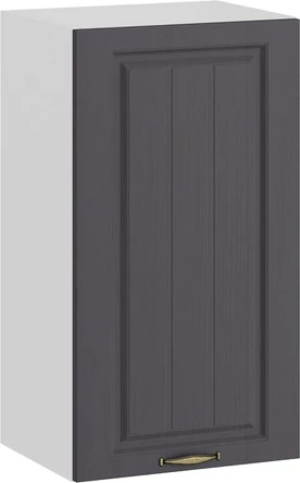 Изображение товара Шкаф навесной для кухни ТриЯ Лина 1ВВ4 с одной дверью (белый/графит)