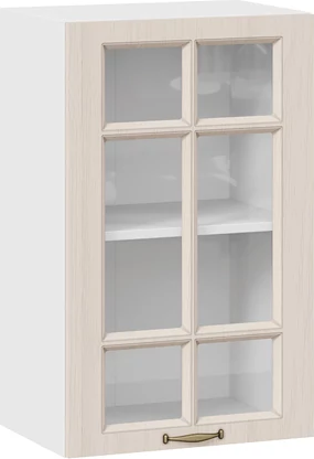 Изображение товара Шкаф навесной для кухни ТриЯ Лина 1ВВ45С с одной дверью (белый/крем)