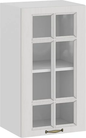 Изображение товара Шкаф навесной для кухни ТриЯ Лина 1ВВ4С с одной дверью (белый/белый)