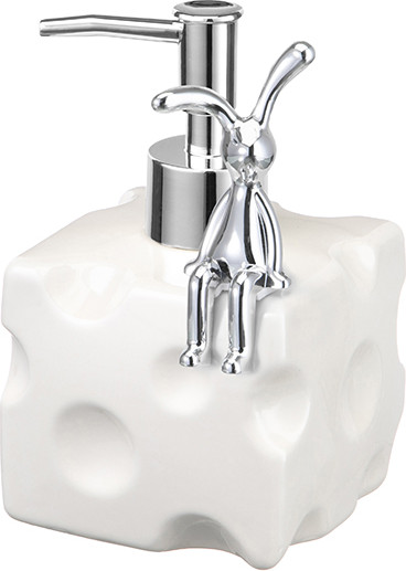 Изображение товара Дозатор для жидкого мыла Elan Gallery Сыр Кролик / 990761