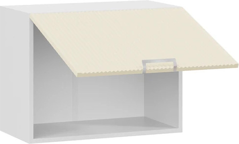Изображение товара Шкаф под вытяжку ТриЯ Кимберли 1ВВ6Г с одной откидной дверью (белый/крем)