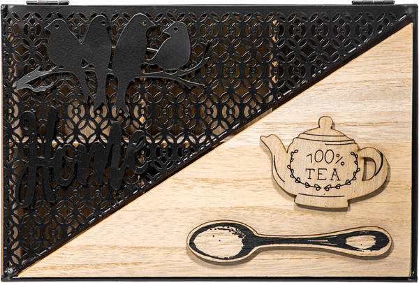 Изображение товара Органайзер для чайных пакетиков Elan Gallery 100% Tea / 990739