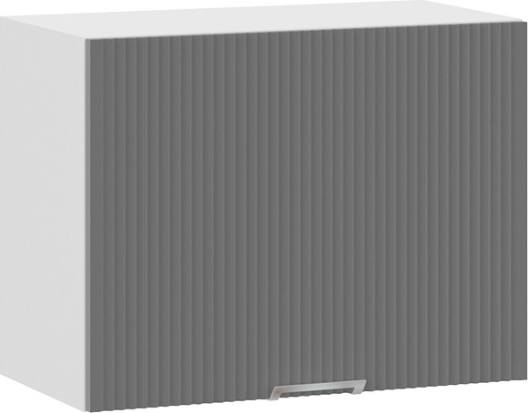 Изображение товара Шкаф под вытяжку ТриЯ Кимберли 1ВВ6Г с одной откидной дверью (белый/титан)
