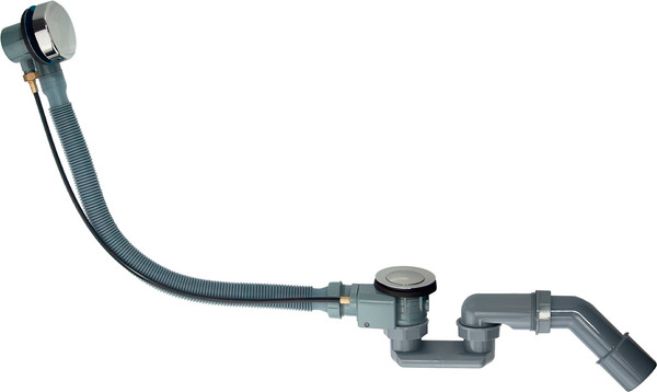 Изображение товара Ванна акриловая Lauter Aurora 170x70 / 21010070 (с ножками, лицевым экраном и сифоном 21Y32000 хром)