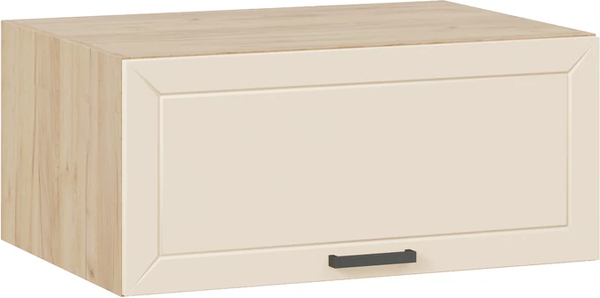 Изображение товара Шкаф под вытяжку ТриЯ Лорас 1В8Г с одной откидной дверью (дуб крафт золотой/холст брюле)