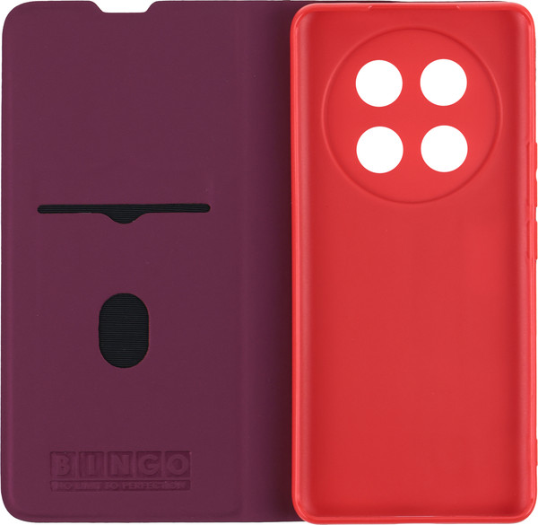 Изображение товара Чехол-книжка Bingo Magnetic для Honor X9c (бордовый)