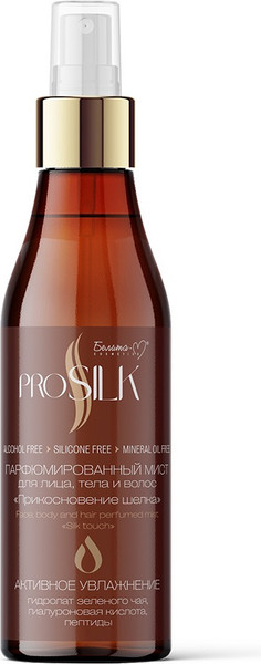 Изображение товара Спрей для тела Белита-М Prosilk Прикосновение шелка для лица, тела и волос (250мл)
