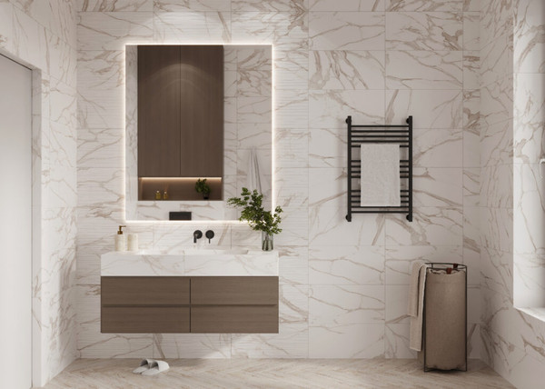 Изображение товара Декоративная плитка Beryoza Ceramica Torano бежевый (600x300)