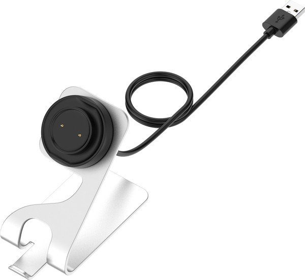 Изображение товара Зарядная док-станция для умных часов Bingo Amazfit Bip 3/2e SIM/T-Rex Pro/GTS/GTS2 mini/Pop Pro/GTS 2/Bip (белый)