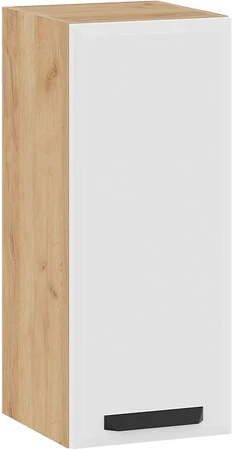 Изображение товара Шкаф навесной для кухни ТриЯ Тиана 1ВВ3 с одной дверью (дуб крафт золотой/белый супермат)