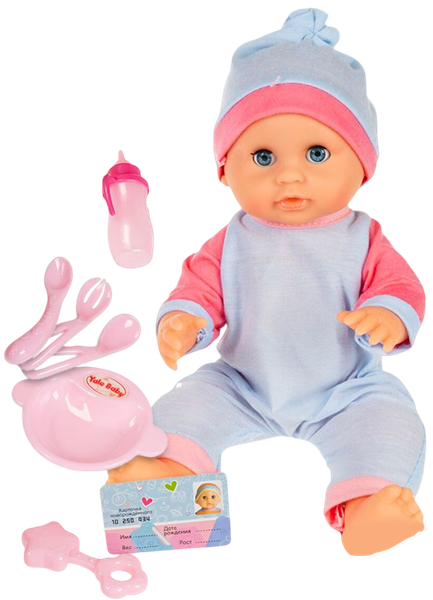 Изображение товара Пупс с аксессуарами Bondibon YL1707F / Д115866-А