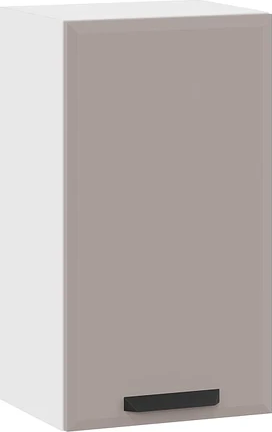 Изображение товара Шкаф навесной для кухни ТриЯ Тиана 1ВВ4 с одной дверью (белый/мокко супермат)