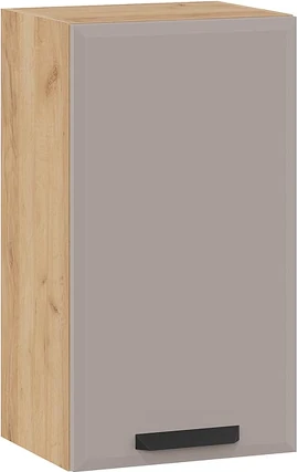 Изображение товара Шкаф навесной для кухни ТриЯ Тиана 1ВВ4 с одной дверью (дуб крафт золотой/мокко супермат)