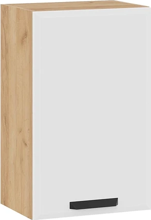 Изображение товара Шкаф навесной для кухни ТриЯ Тиана 1ВВ45 с одной дверью (дуб крафт золотой/белый супермат)