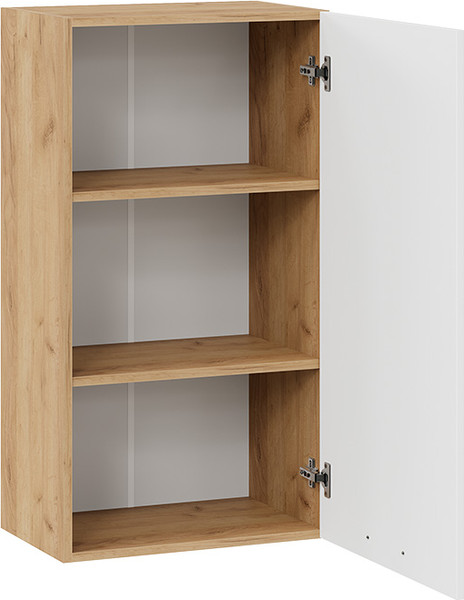 Изображение товара Шкаф навесной для кухни ТриЯ Тиана 1ВВ5 с одной дверью (дуб крафт золотой/белый супермат)