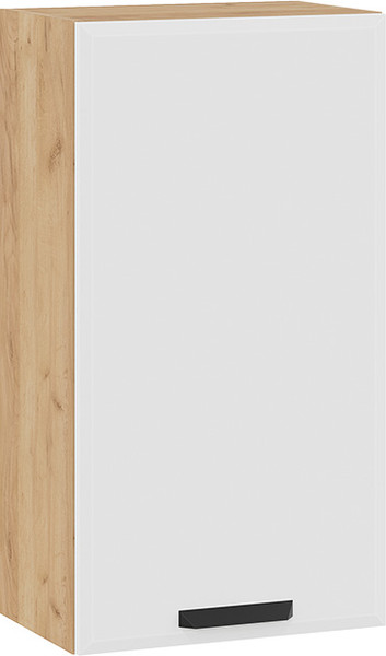 Изображение товара Шкаф навесной для кухни ТриЯ Тиана 1ВВ5 с одной дверью (дуб крафт золотой/белый супермат)