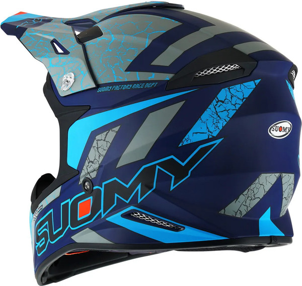 Изображение товара Мотошлем Suomy X-Wing Reel K6XW0014.4 (M, синий матовый)