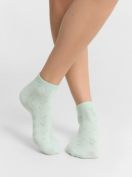 Изображение товара Носки Mark Formelle 300A-3123 (р.25-27, светлый эвкалипт/молочный)