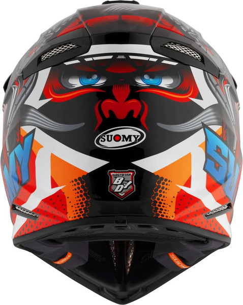 Изображение товара Мотошлем Suomy X-Wing Snake K6XW0020.4 (M, черный/красный/синий)