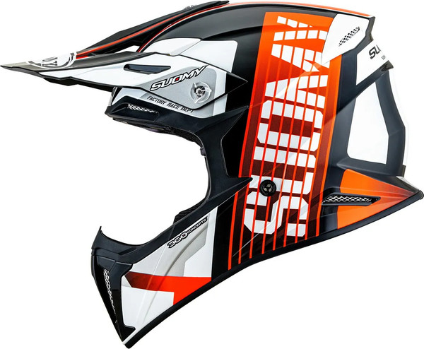 Изображение товара Мотошлем Suomy X-Wing Amped K6XW0021.5 (L, черный/оранжевый)