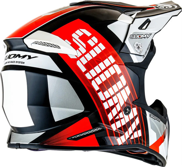 Изображение товара Мотошлем Suomy X-Wing Amped K6XW0022.4 (M, черный/красный)