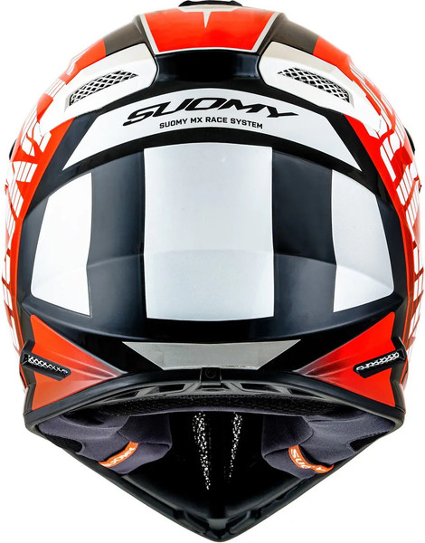 Изображение товара Мотошлем Suomy X-Wing Amped K6XW0022.4 (M, черный/красный)