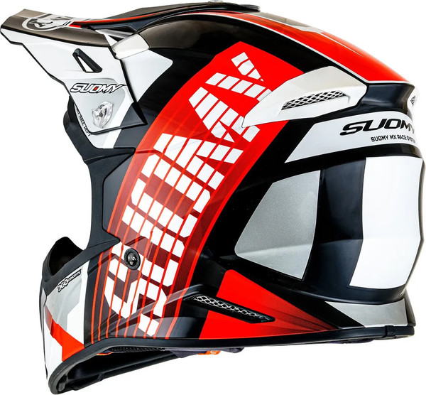 Изображение товара Мотошлем Suomy X-Wing Amped K6XW0022.5 (L, черный/красный)