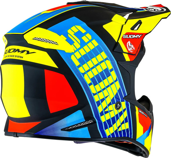 Изображение товара Мотошлем Suomy X-Wing Amped K6XW0023.4 (M, черный/синий)